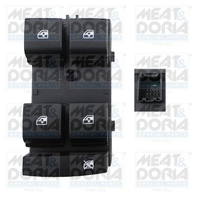 Switch, window regulator